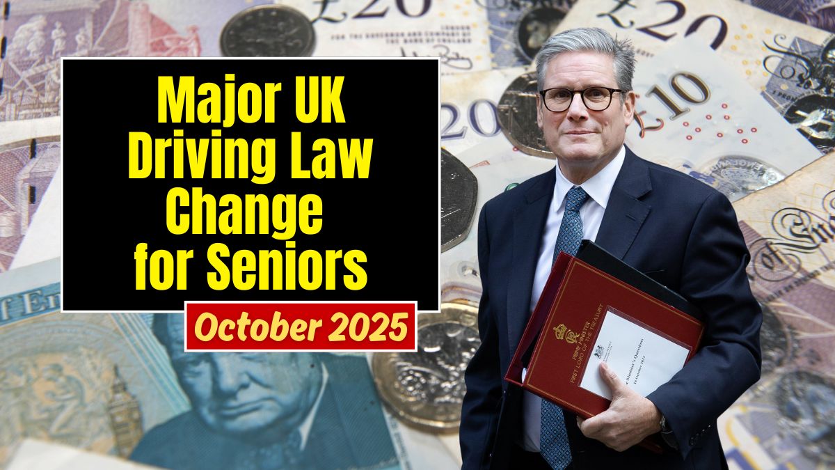 Major UK Driving Law Change for Seniors Starts October 2025 – Here’s What’s Changing